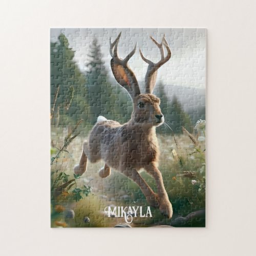 Fun Great American Jackalope Jigsaw Puzzle