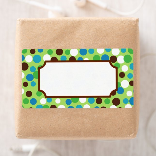 Fun Green Dots Labels (Insitu)