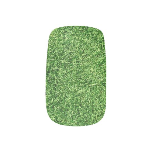 Fun Green Grass Golfer Landscaper Gardner Florist  Minx Nail Art