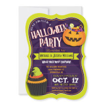 Fun Green & Purple Halloween Costume Party