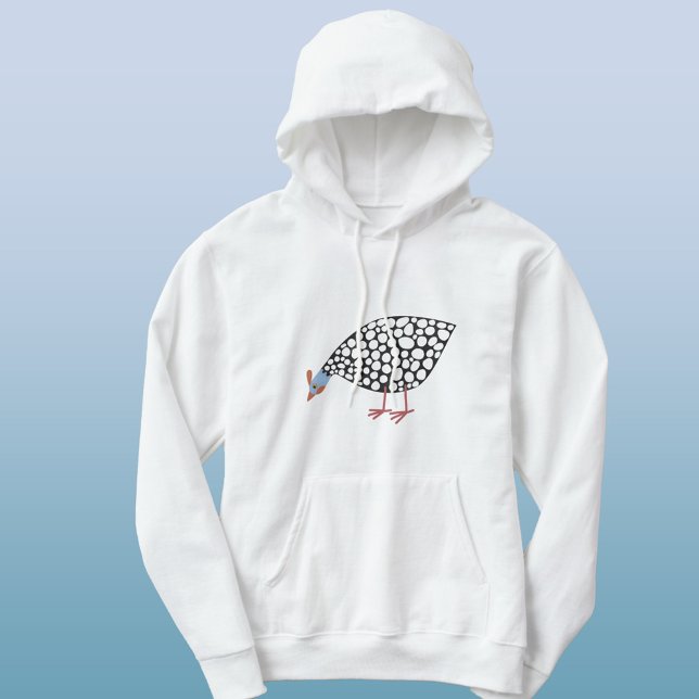 Fun Guinea Hen Bird Hoodie (Fun Guinea Fowl hoodie)
