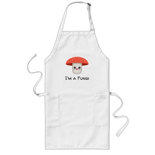 Fun Guy Fungi Mushroom Long Apron