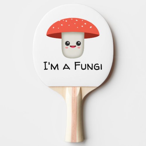 Fun Guy Fungi Mushroom Ping Pong Paddle