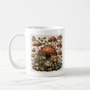Fun Guy's Anatomy 101 Mycology Mushroom Coffee Mug