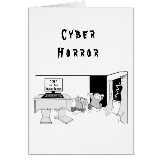 Fun 'H' is for Hacker 'Cyber Horror' Cards