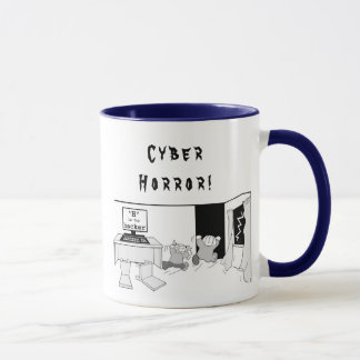 Fun 'H' is for Hacker 'Cyber Horror' Mug