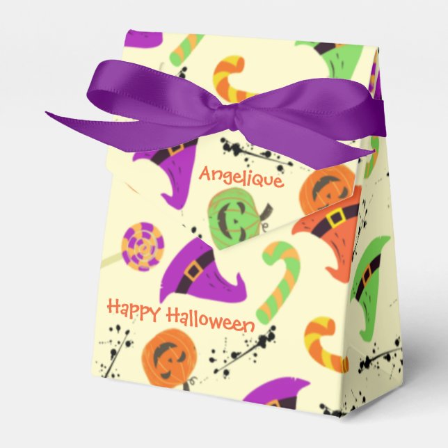 Fun Halloween 2 Favor Box (Front Side)