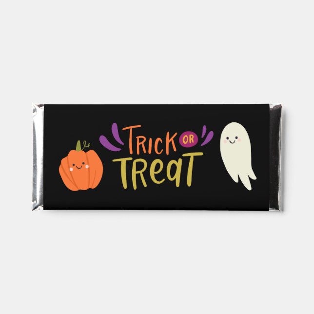Fun Halloween Candy Bar Wrapper (Front)