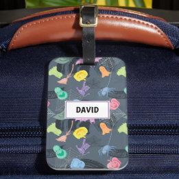 Fun Halloween customizable Luggage Tag