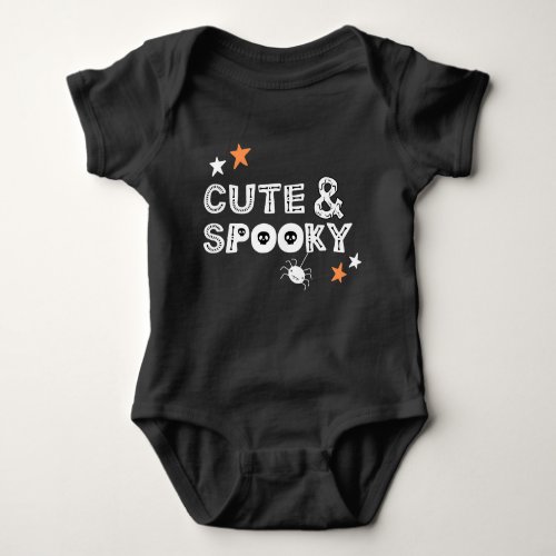 Fun Halloween Cute  Spooky Baby Bodysuit