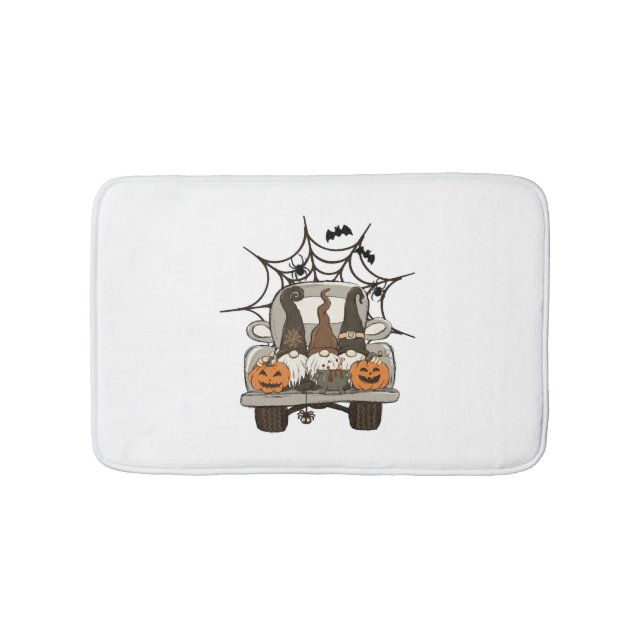 Fun Halloween Designs Halloween Gnomes on a    Bath Mat (Front)