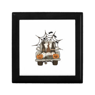 Fun Halloween Designs Halloween Gnomes on a Gift Box