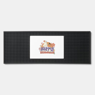 Fun Halloween Designs Hippie Halloween Retro Bar Mat