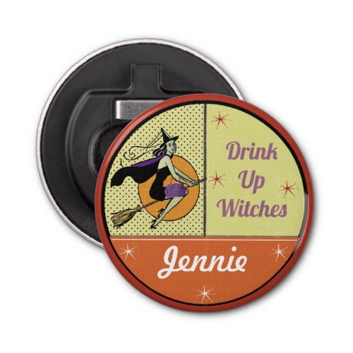 Fun Halloween _ Drink Up Witches Bottle Opener