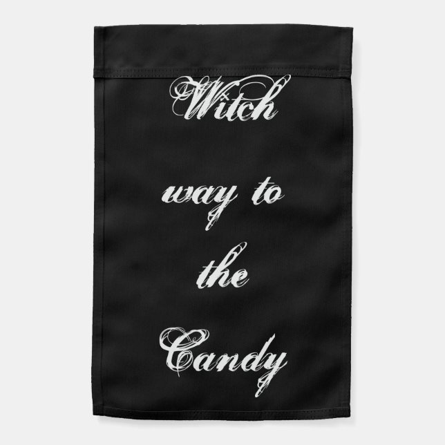 Fun Halloween  Garden Flag (Back)