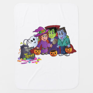 Fun Halloween Night Toddler Baby Blanket