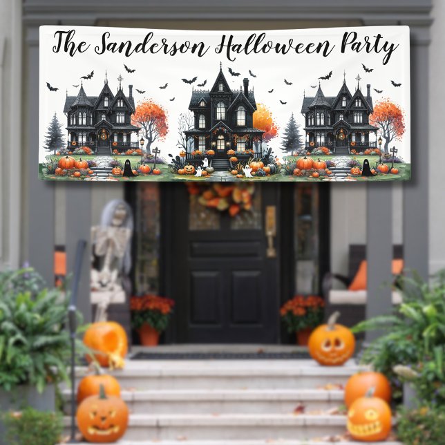 Fun Halloween Party Banner Sign (Fun Halloween Party Banner Sign)