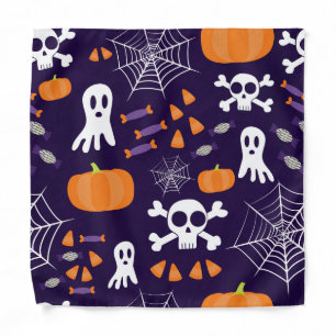 Fun Halloween Pattern Bandana