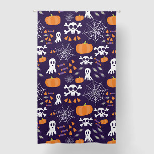Fun Halloween Pattern Blackout Curtains