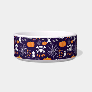 Fun Halloween Pattern Bowl