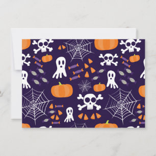 Fun Halloween Pattern Card