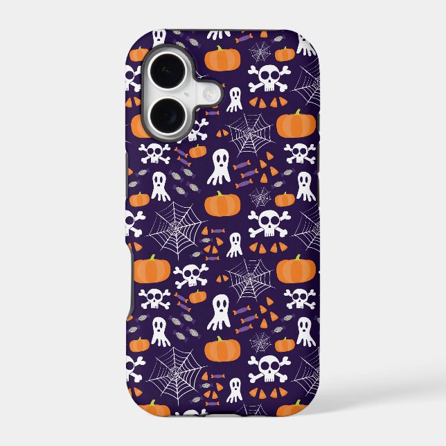 Fun Halloween Pattern Case-Mate iPhone Case (Back)