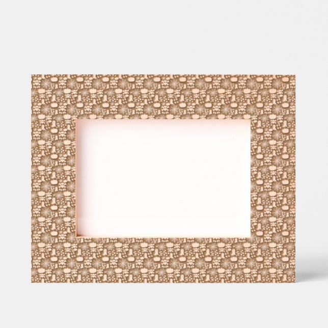 Fun Halloween Pattern Engraved Frames (Front)