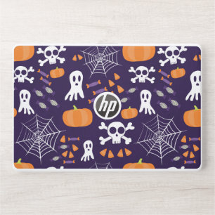 Fun Halloween Pattern HP Laptop Skin