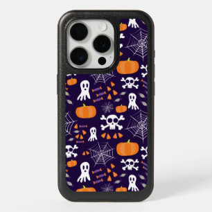 Fun Halloween Pattern iPhone 15 Pro Case
