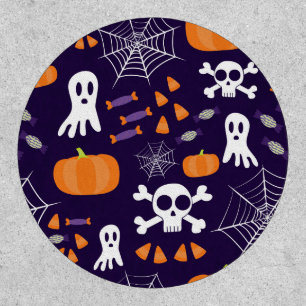 Fun Halloween Pattern Patch