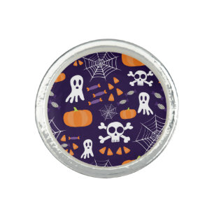 Fun Halloween Pattern Ring