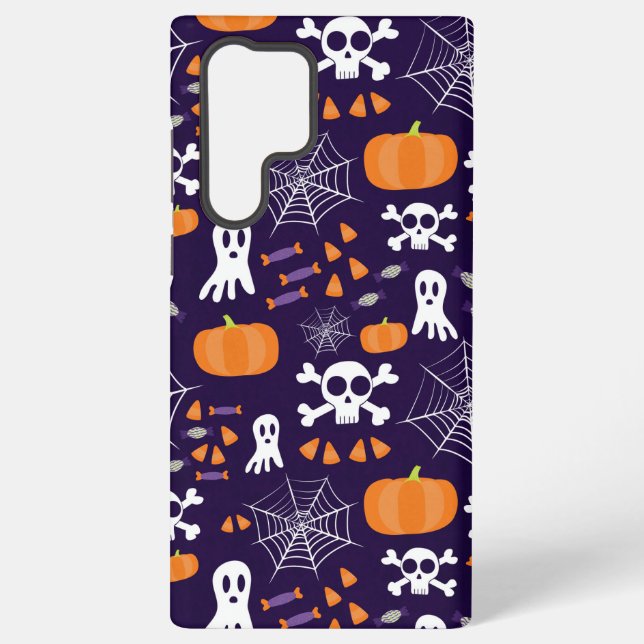 Fun Halloween Pattern Samsung Galaxy Case (Back)