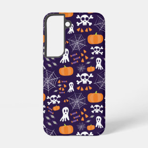 Fun Halloween Pattern Samsung Galaxy S22 Case