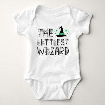 Fun Halloween The Littlest Wizard Baby Bodysuit