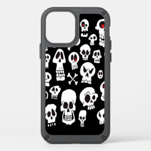 Fun Hand Drawn Cartoon Skulls Speck iPhone Case