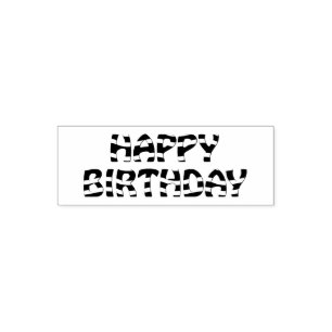 Fun Happy Birthday Self-inking Stamp
