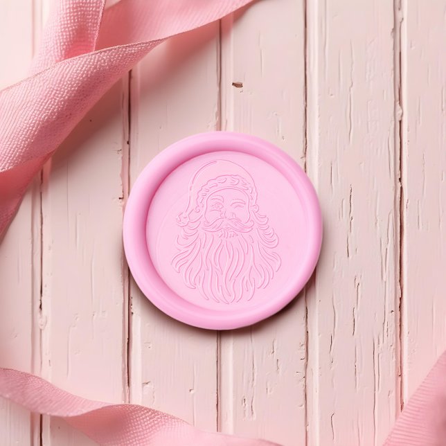 Fun Happy Jolly Winking Santa Claus Christmas  Wax Seal Sticker (Fun Happy Jolly Winking Santa Claus Christmas Wax Seal Sticker)