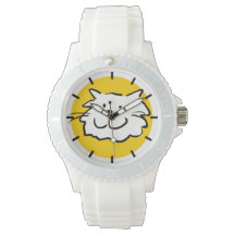 Fun Happy Smiling Cat Illustration