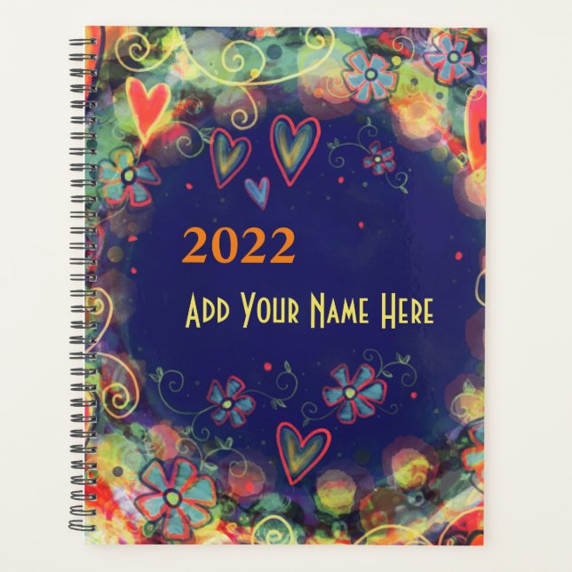 Fun Heart Personalized Inspirivity Planner (Front)