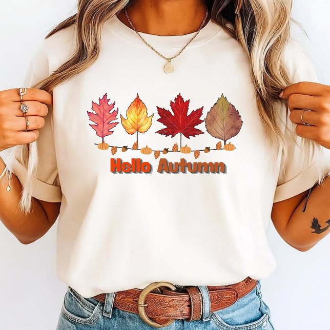 Fun "Hello Autumn" Sweater  (Creator Uploaded)