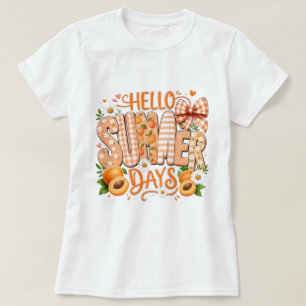 Fun Hello Summer Graphic T-Shirt