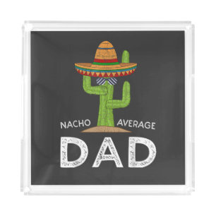 Fun Hilarious Dad Joke _ Funny Saying Dad Acrylic Tray