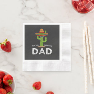Fun Hilarious Dad Joke _ Funny Saying Dad Napkins