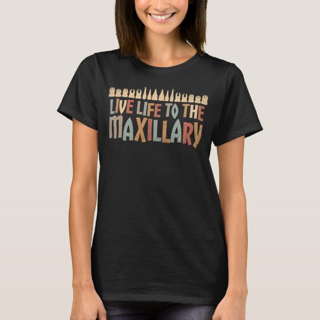 Fun Hilarious Dental Humor Saying Dentist Joke T-Shirt (Front)