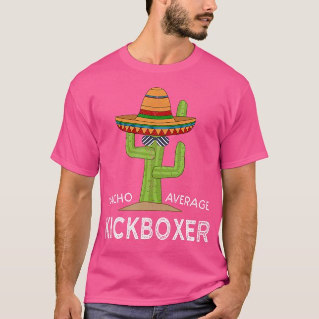 Fun Hilarious Kickboxer Meme Funny Kickboxing T-Shirt (Front)