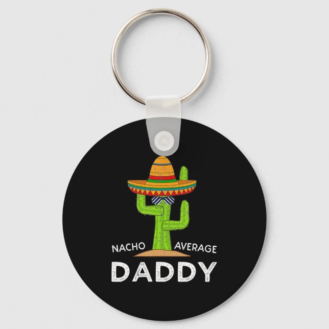 Fun Hilarious New Dad Humor Funny Meme  Keychain (Front)