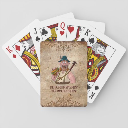 Fun HillBilly Grill Denmark Playing Cards Playing Cards