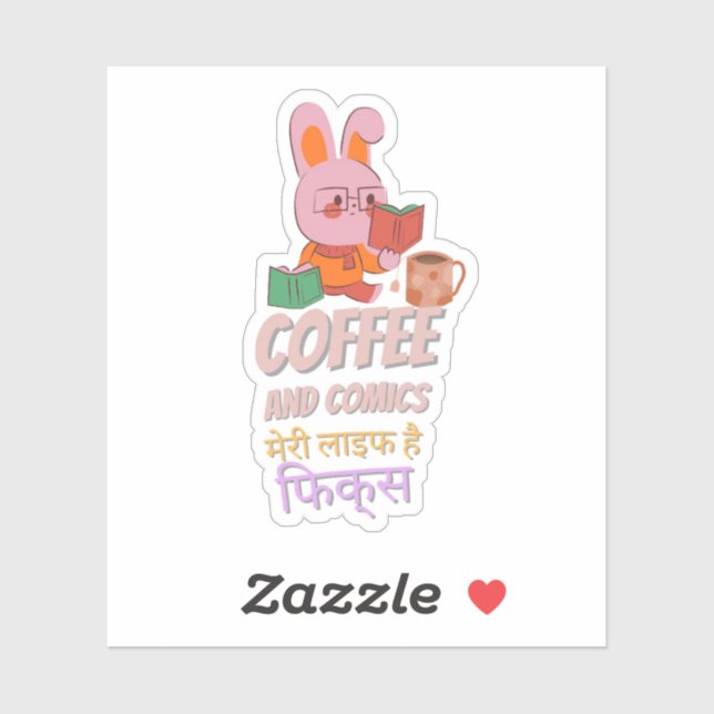 Fun Hindi Quote Sticker  (Sheet)