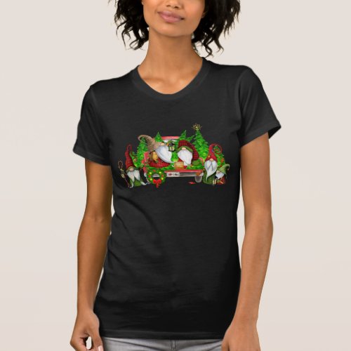 Fun Holiday Gnomes  T_Shirt