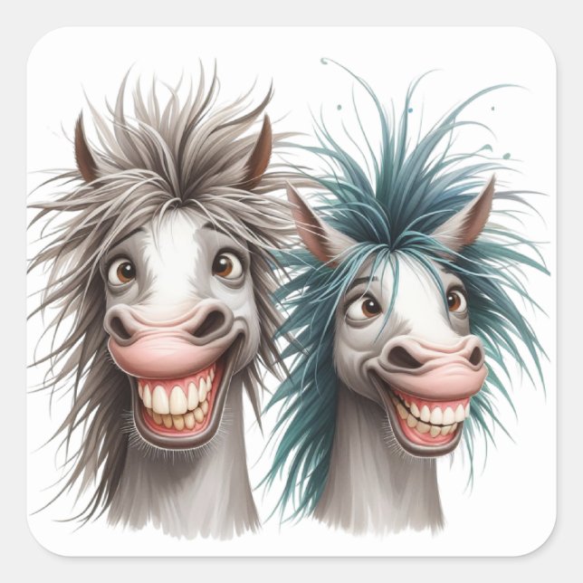 Fun Horse Stickers (Front)